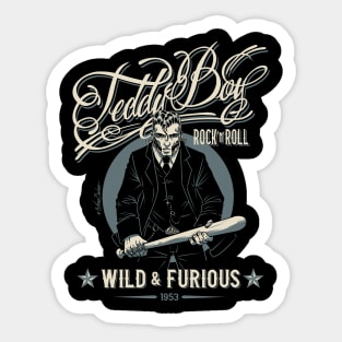 Teddy Boy Sticker